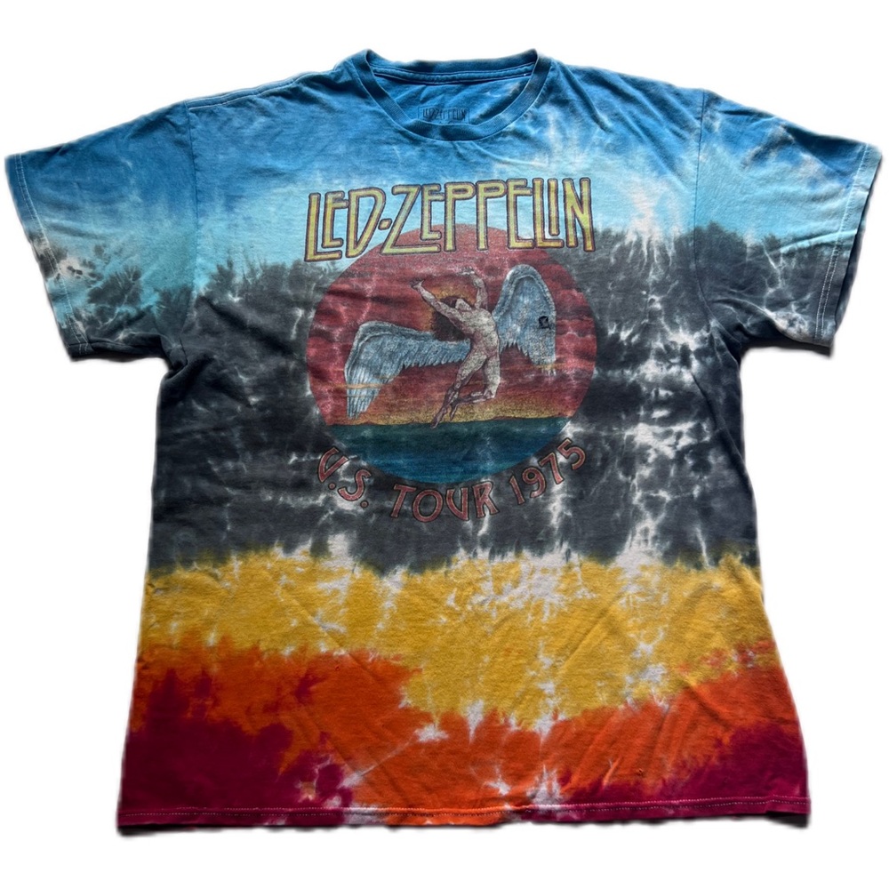 Authentic Rare Vintage Led Zeppelin Band T-Shirt Mens Womens Tees